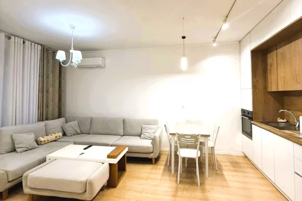 Shtepi me qera Apartament ne Tirane, 1+1, Mobilimi E mobiluar, Pagesa 570  Euro.