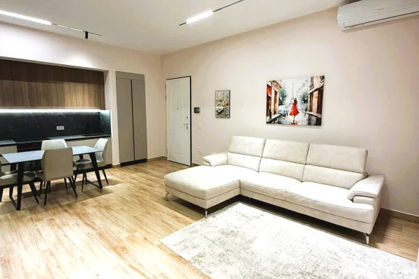 Shtepi me qera Apartament ne Tirane, 1+1, Mobilimi E mobiluar, Pagesa 984  Euro.