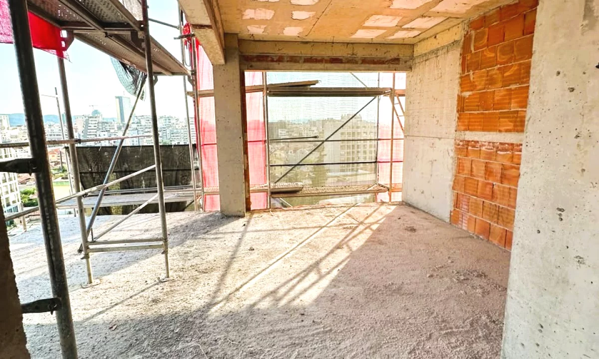 Shtepi ne shitje Apartament ne Tirane, 1+1, Mobilimi Bosh, pa mobiluar, Pagesa 178,700  Euro.