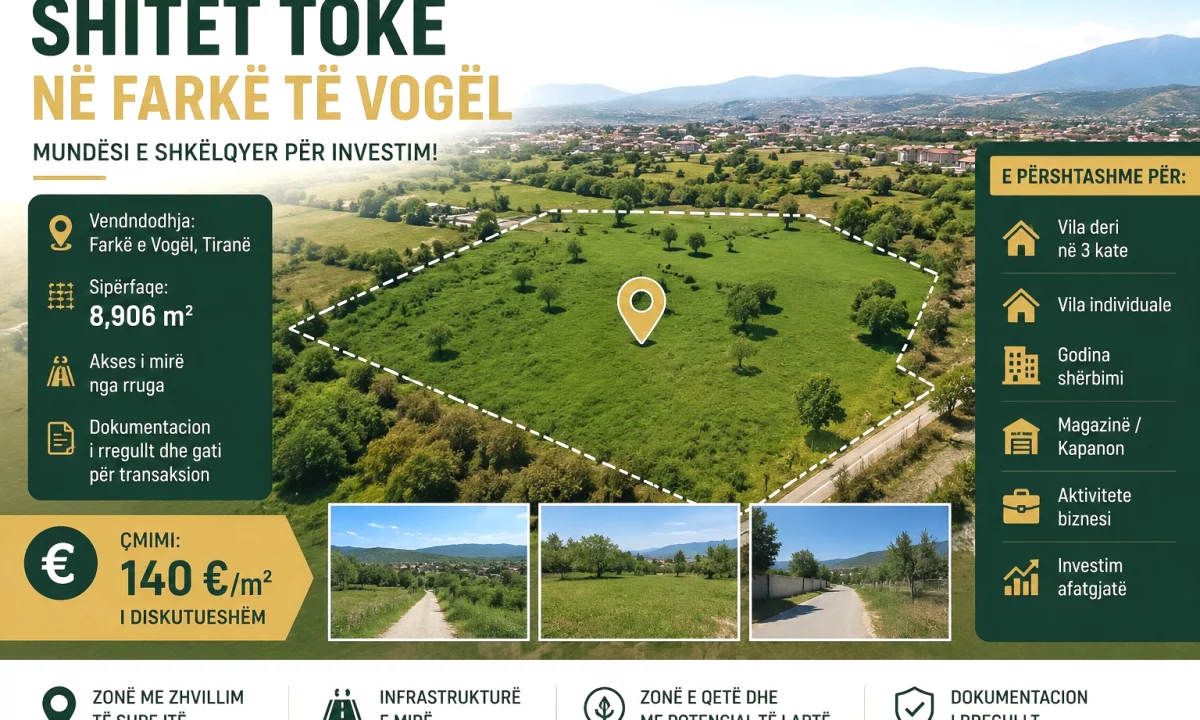 🌿 SHITET TOKE – FARKE E VOGEL ✨