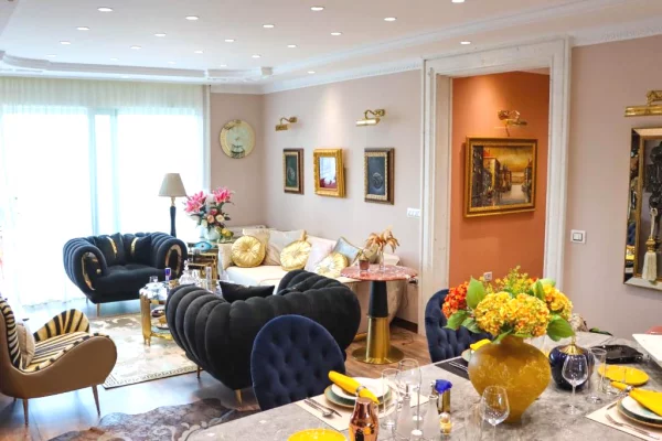 Shtepi me qera Apartament ne Tirane, 2+1, Mobilimi E mobiluar, Pagesa 2,000  Euro.