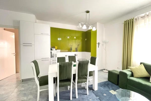 Shtepi ne shitje Apartament ne Tirane, 1+1, Mobilimi E mobiluar, Pagesa 133,700  Euro.