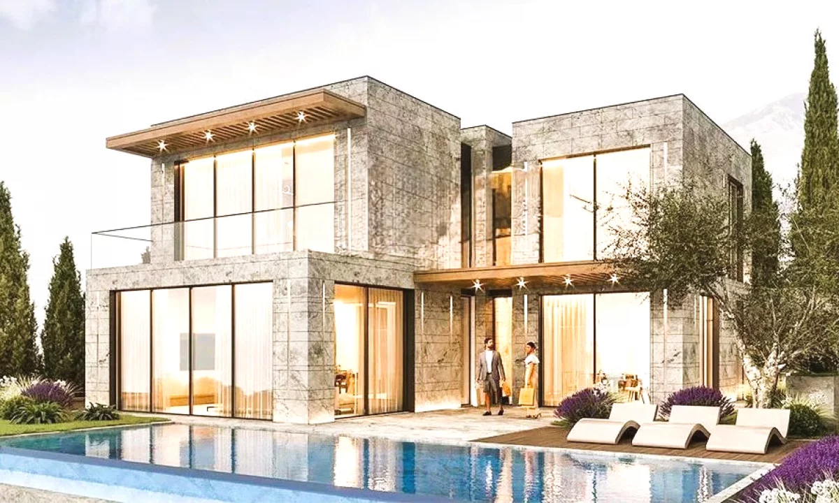 Luxury villas for sale in Himara 3+1, Emty