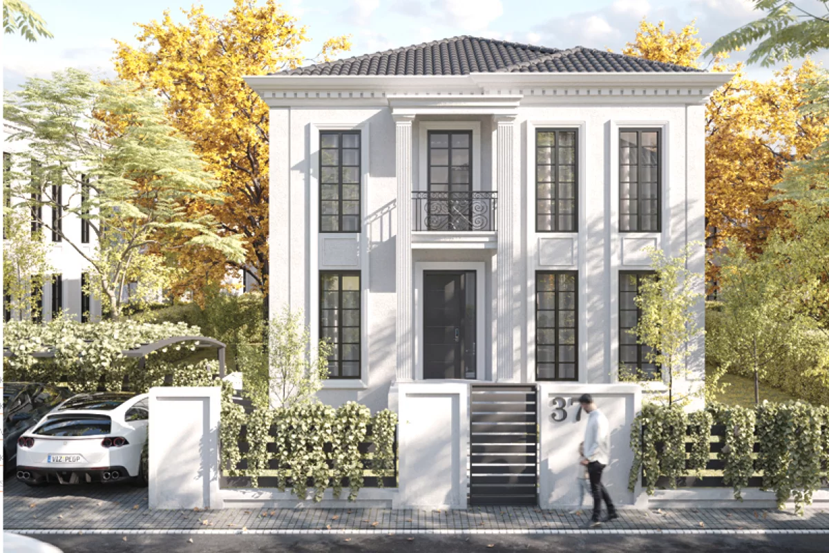 Shtepi ne shitje Vila Luksoze ne Tirane, 3+1, Mobilimi Bosh, pa mobiluar, Pagesa 568,000  Euro.