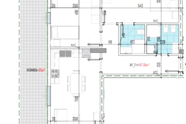 Shtepi ne shitje Apartament ne Tirane, 2+1, Mobilimi Bosh, pa mobiluar, Pagesa 13,500,000  Leke.