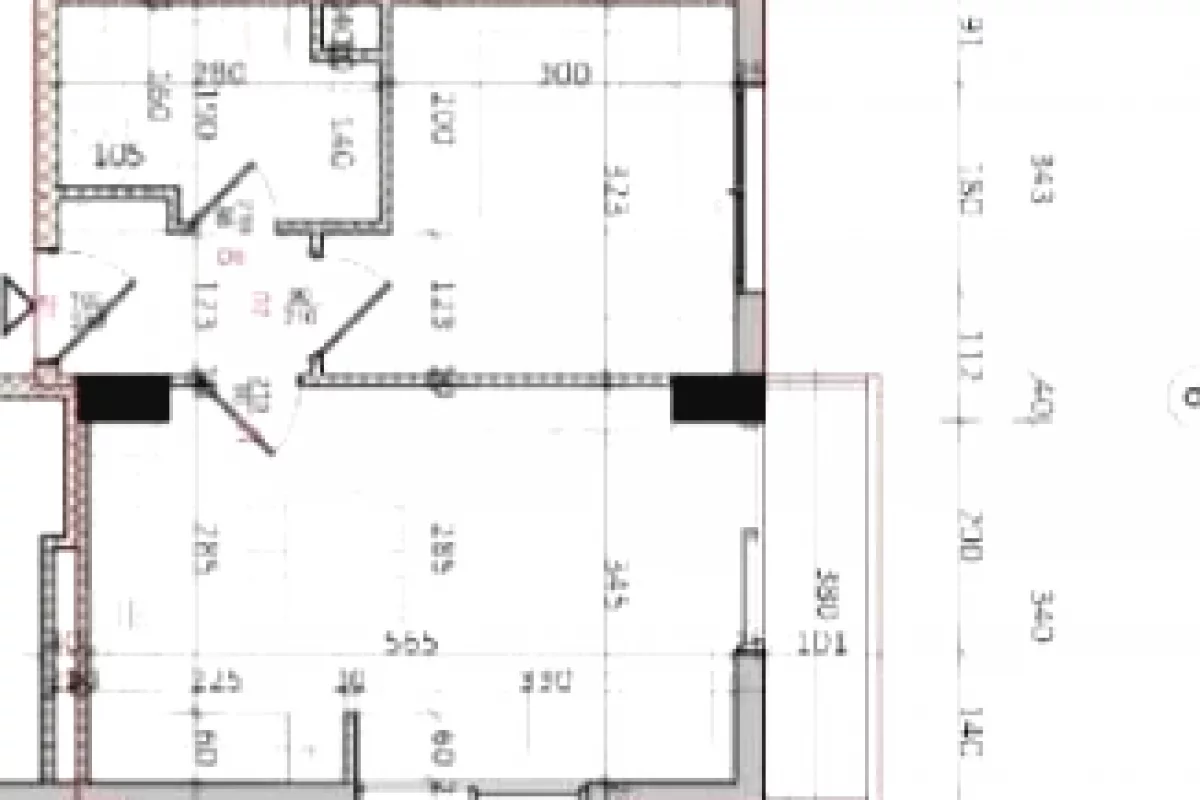 Apartment for sale in Tirana 1+1, Emty