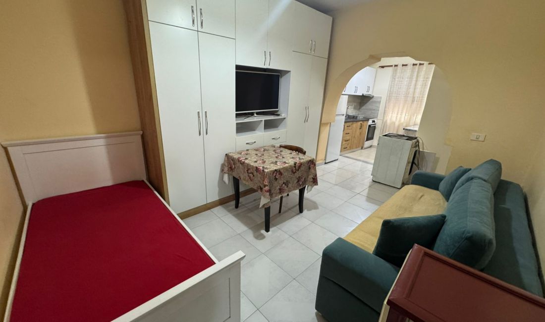 Apartment for rent in Tirana Garsoniere, Furnished