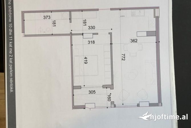 -🔴Okazion per pak dite! SHITET APARTAMENT 1+1 , RRUGA EGNATIA, TIRANË