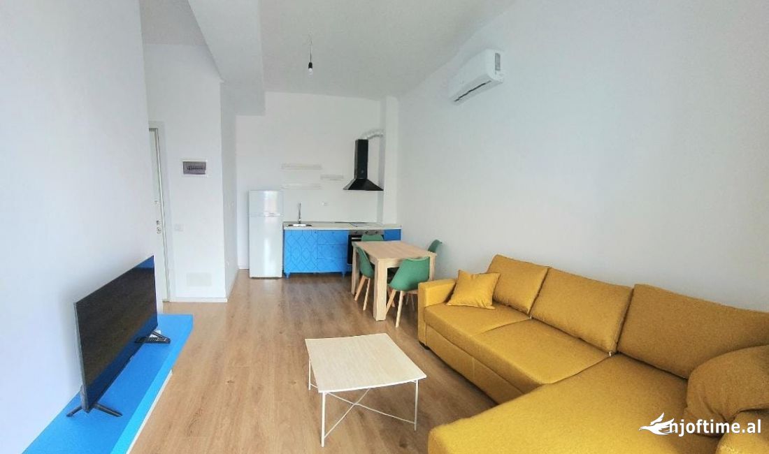 Shtepi me qera Apartament ne Tirane, 1+1, Mobilimi E mobiluar, Pagesa 40,000  Leke.