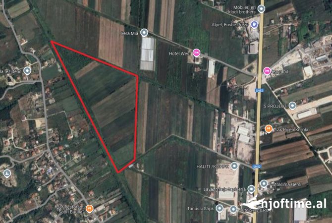Land for Sale in Tirana - 500,000 Euro