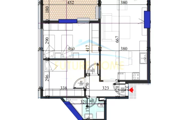Casa in vendita 2+1 a Tirana - 174,700 Euro