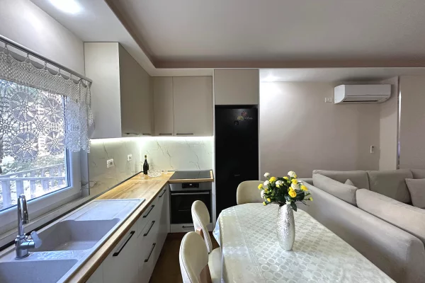 Shtepi me qera Apartament ne Tirane, 1+1, Mobilimi E mobiluar, Pagesa 800  Euro.
