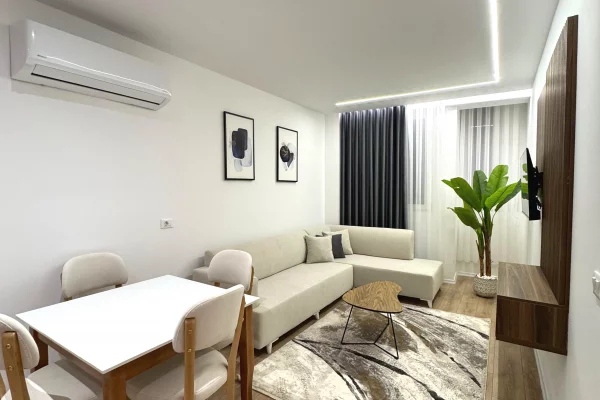 Shtepi ne shitje Apartament ne Tirane, 1+1, Mobilimi E mobiluar, Pagesa 178,000  Euro.