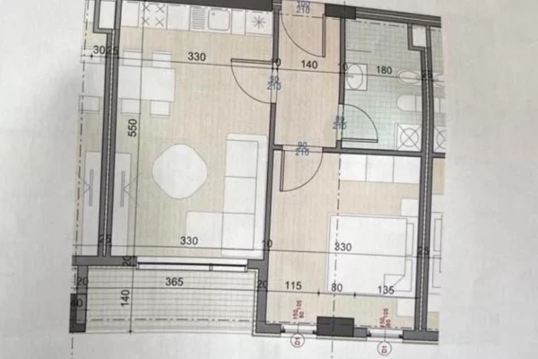 Shtepi ne shitje Apartament ne Tirane, 1+1, Mobilimi Bosh, pa mobiluar, Pagesa 93,000  Euro.