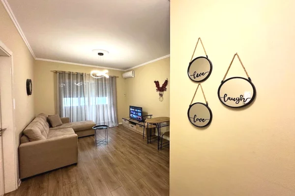 Shtepi me qera Apartament ne Tirane, 1+1, Mobilimi E mobiluar, Pagesa 800  Euro.