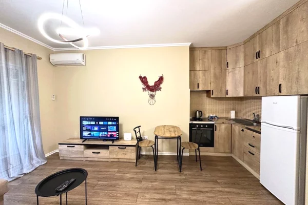Shtepi me qera Apartament ne Tirane, 1+1, Mobilimi E mobiluar, Pagesa 800  Euro.