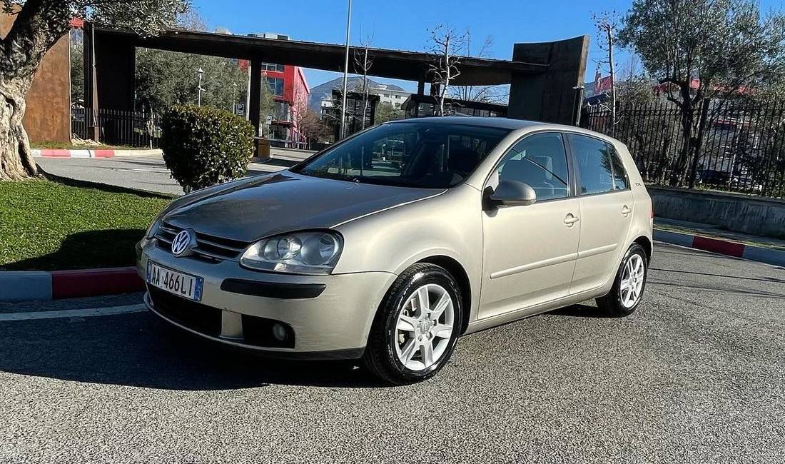 Makine ekonomike Golf 5 me qera duke filluar nga 30 Euro Dita