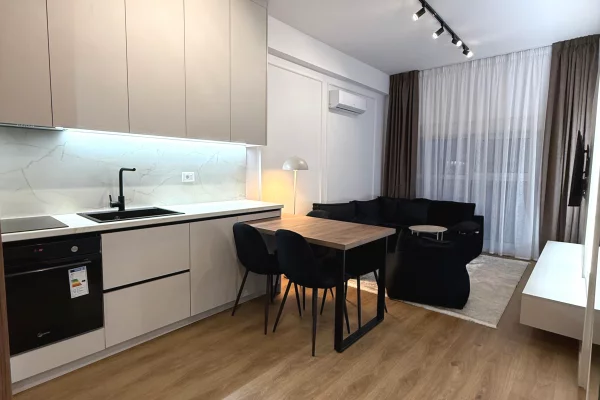 Shtepi me qera Apartament ne Tirane, 1+1, Mobilimi E mobiluar, Pagesa 550  Euro.