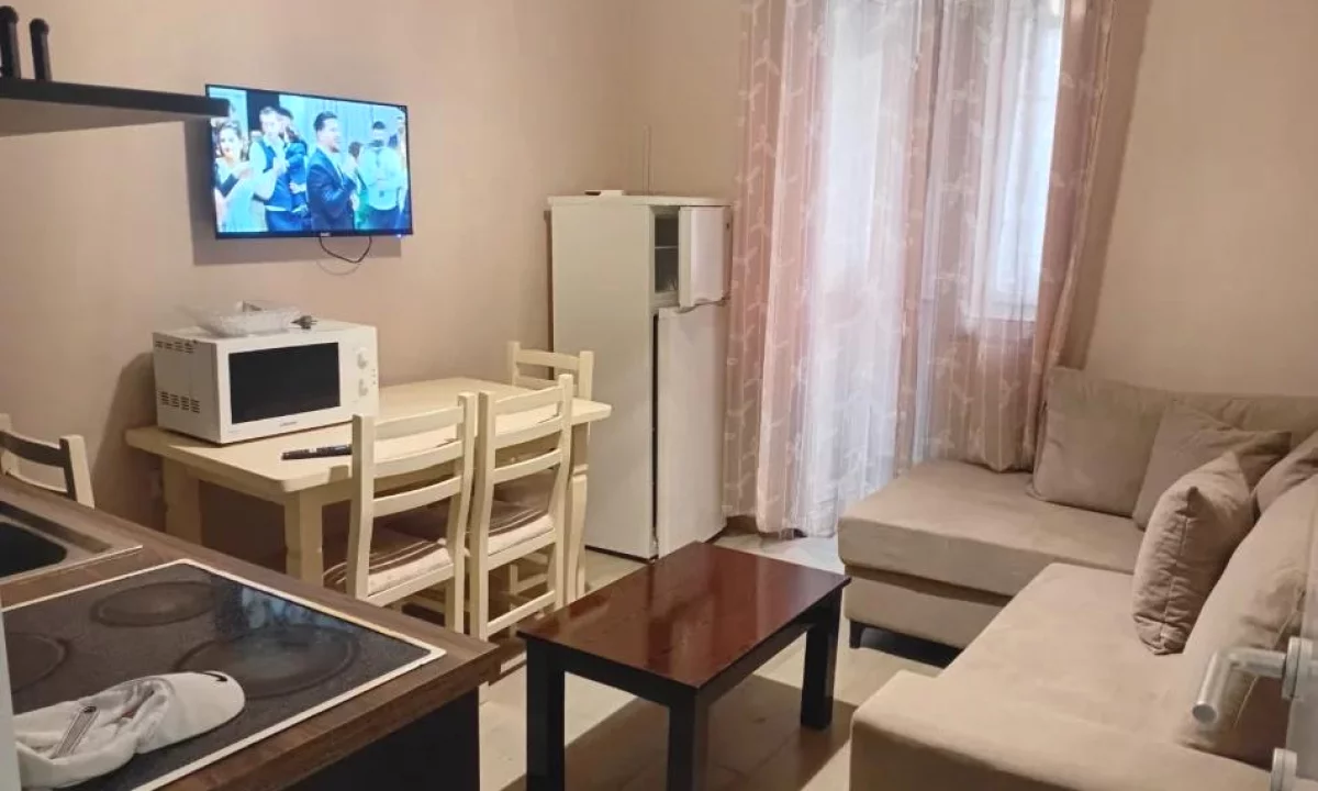 Shtepi me qera Apartament ne Tirane, 1+1, Mobilimi E mobiluar, Pagesa 50,000  Leke.