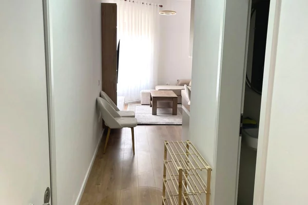 Shtepi me qera Apartament ne Tirane, 1+1, Mobilimi E mobiluar, Pagesa 450  Euro.