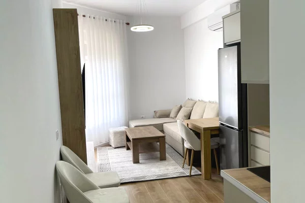 Shtepi me qera Apartament ne Tirane, 1+1, Mobilimi E mobiluar, Pagesa 450  Euro.