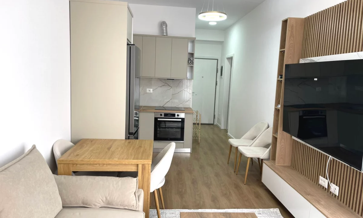 Shtepi me qera Apartament ne Tirane, 1+1, Mobilimi E mobiluar, Pagesa 450  Euro.