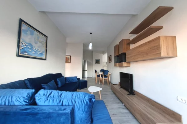 Shtepi me qera Apartament ne Tirane, 1+1, Mobilimi E mobiluar, Pagesa 55,000  Leke.