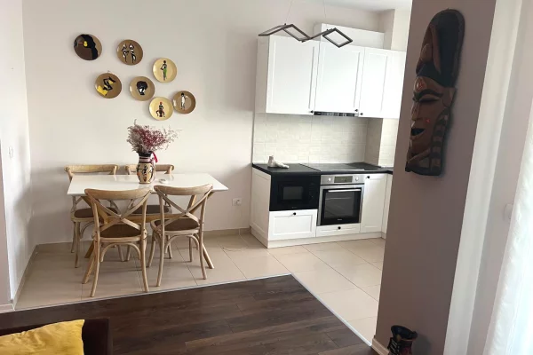 Shtepi me qera Apartament ne Tirane, 2+1, Mobilimi Pjeserisht e mobiluar, Pagesa 700  Euro.