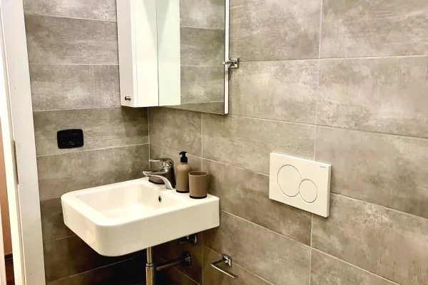 Shtepi me qera Apartament ne Tirane, 1+1, Mobilimi E mobiluar, Pagesa 600  Euro.