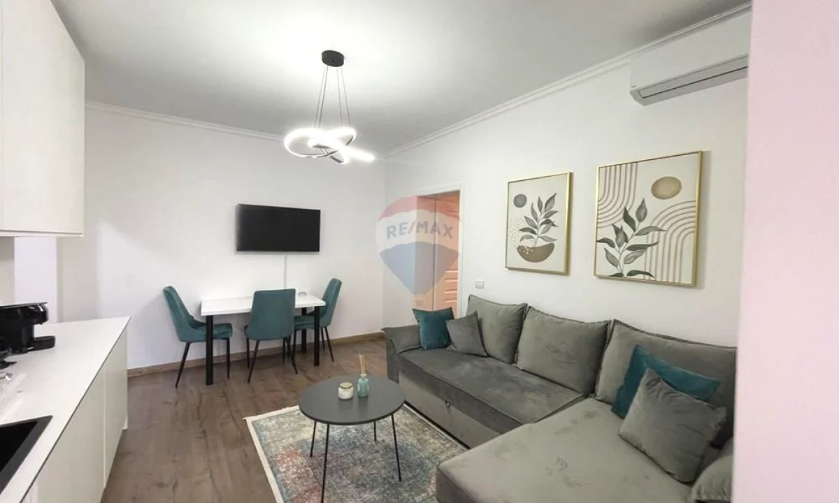 Shtepi me qera Apartament ne Tirane, 1+1, Mobilimi E mobiluar, Pagesa 600  Euro.