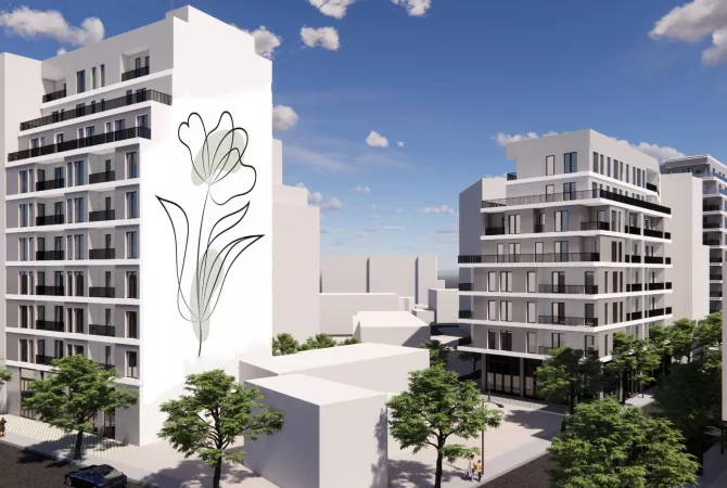 Appartamento in vendita a Tirana 1+1, Vuoto