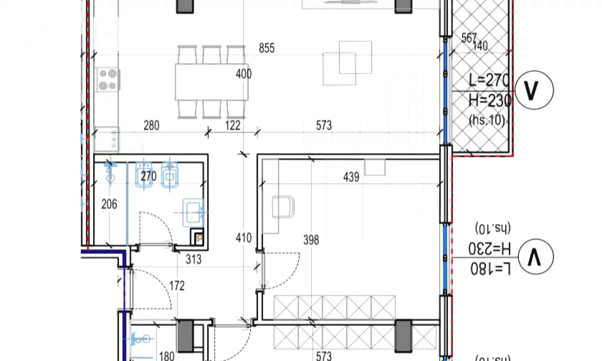 Appartamento in vendita a Tirana 2+1, Vuoto