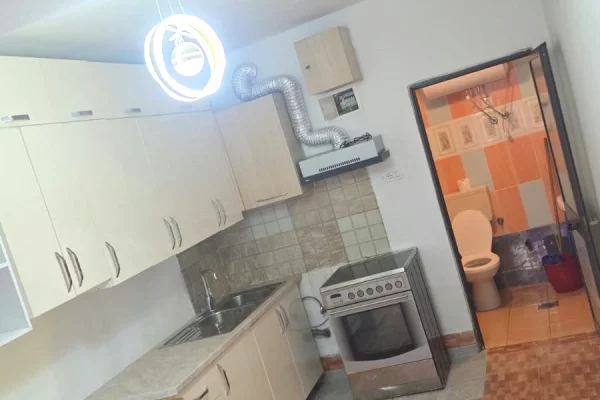 Shtepi me qera Apartament ne Tirane, 1+1, Mobilimi Pjeserisht e mobiluar, Pagesa 40,000  Leke.
