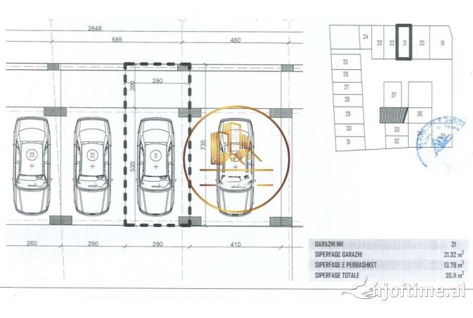 Apartment for sale in Tirana 2+1, Emty