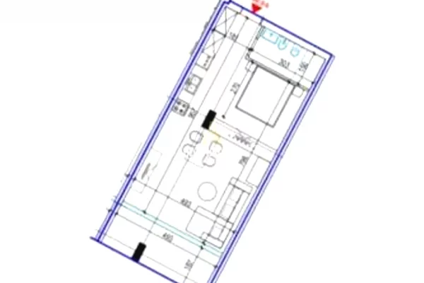 Shtepi ne shitje Apartament ne Vlore, 1+1, Mobilimi Bosh, pa mobiluar, Pagesa 270,000  Euro.