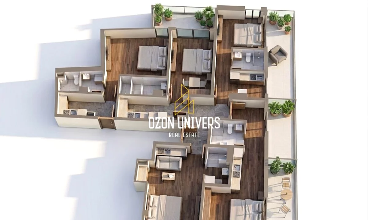 Apartment for sale in Tirana 5+1, Emty
