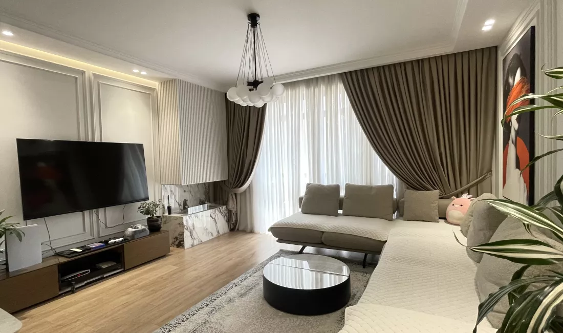 Shtepi me qera Apartament ne Tirane, 2+1, Mobilimi E mobiluar, Pagesa 1,200  Euro.