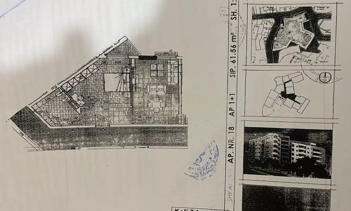 Appartamento in vendita a Tirana 1+1, Arredato