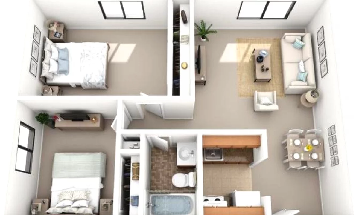 Shtepi ne shitje Apartament ne Tirane, 2+1, Mobilimi Bosh, pa mobiluar, Pagesa 150,000  Euro.