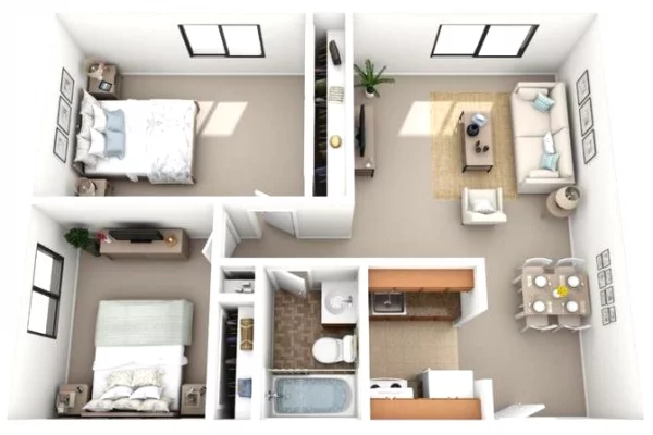 Fusha e Aviacionit, apartament 2+1+2 ne Shitje {ne perfundim}