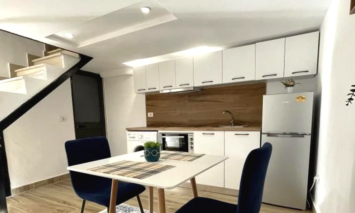 Shtepi me qera Duplex(shtepi me 2 kate) ne Tirane, 1+1, Mobilimi E mobiluar, Pagesa 500  Euro.