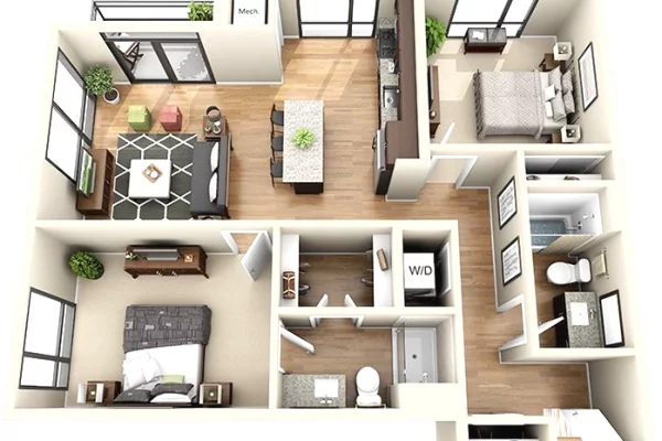 Prane Fish Time/Don Bosko, shitet  apartament 2+1+2 me Hipoteke!