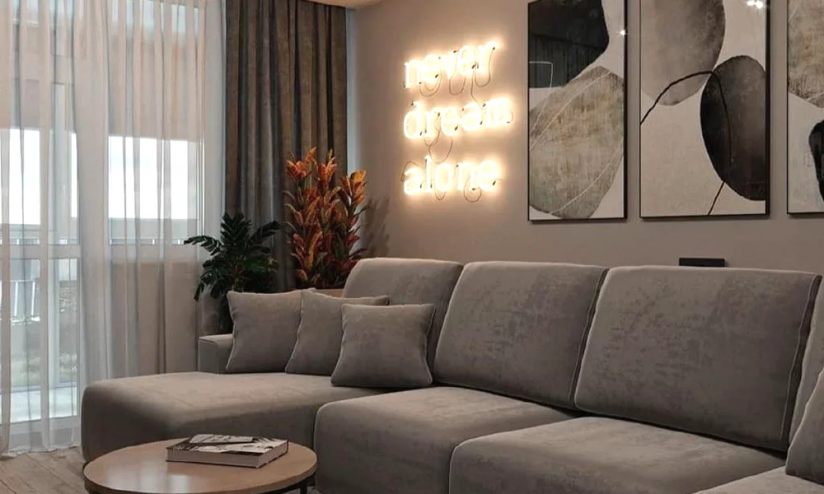 Shtepi me qera Apartament ne Tirane, 1+1, Mobilimi E mobiluar, Pagesa 600  Euro.