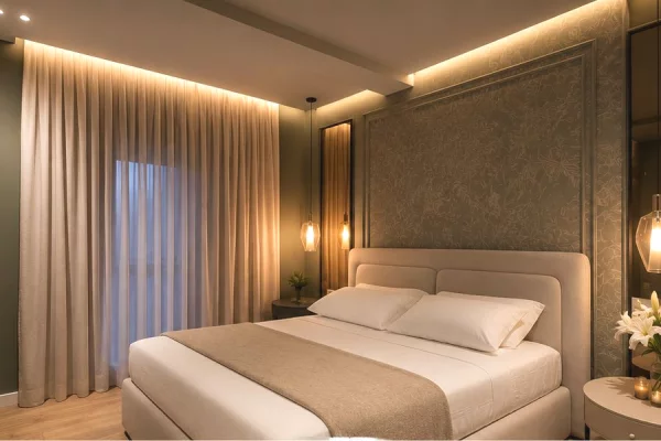 Prane Qendres, jepet me qera apartament luksoz, 2+1+Post Parkimi