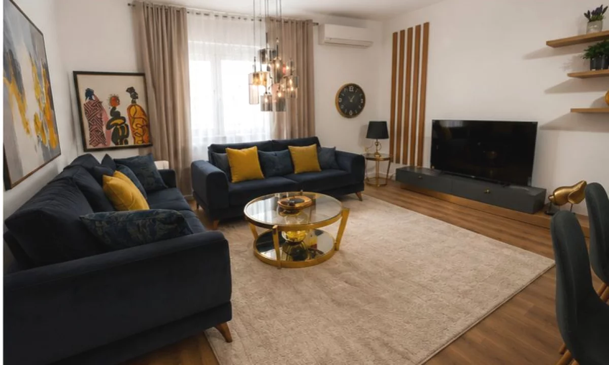 Shtepi me qera Apartament ne Tirane, 2+1, Mobilimi E mobiluar, Pagesa 950  Euro.