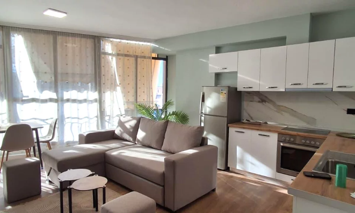 Shtepi me qera Apartament ne Tirane, 1+1, Mobilimi E mobiluar, Pagesa 60,000  Leke.
