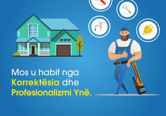 Sherbime Elektrike Hidraulike dhe Ambienti ne Tirane - 10,000 Leke