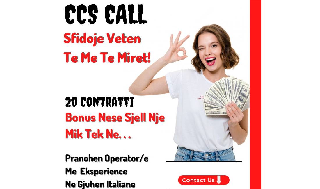 Offerte di lavoro a Tirana, Profession Operatore , Principiante/Poca esperienza, Pagamento Trattabile.