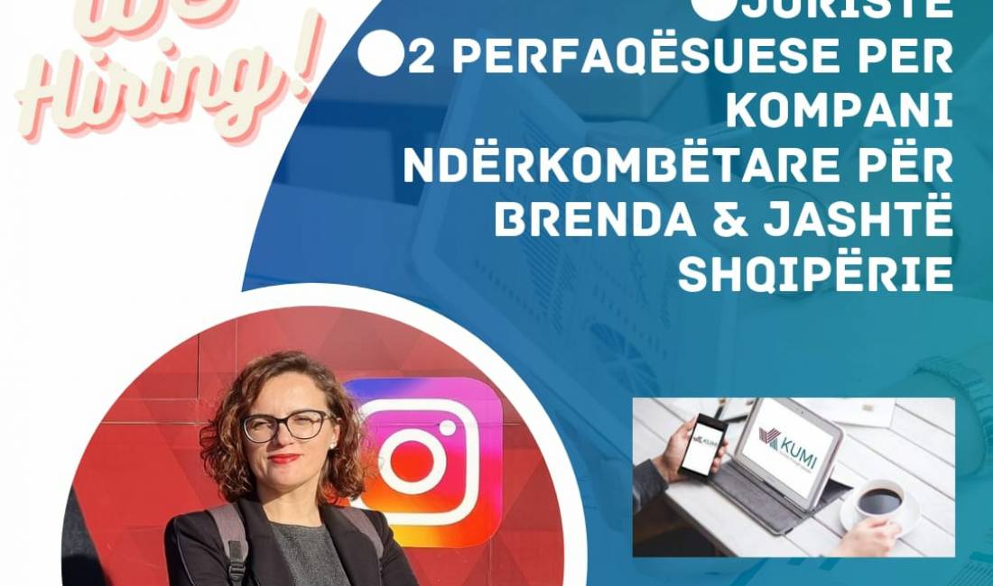 Job Offers in Tirana, Profession Juriste , 2 Perfaqësuese per një kompani ndërkombëtare , With experience, Payment By Agreement.