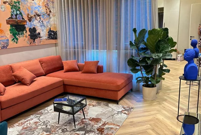 Shtepi me qera Apartament ne Tirane, 1+1, Mobilimi E mobiluar, Pagesa 100,000  Leke.